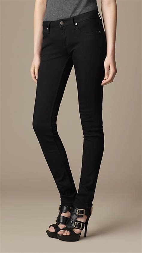 burberry brit kensington skinny jeans|Slim jeans Burberry Black size 26 US in Denim .